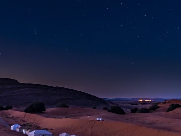 Sahara Desert under the Stars